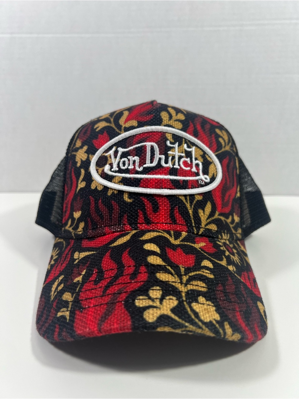 Von Dutch Black/red/yellow (flower) Camo!